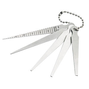 Reglas Cónicas de Acero Inoxidable de Alta Precisión, Calibres de Aguja de 1-10 mm, Calibres de Relleno, Calibres de Orificios Triangulares - Product Image 1