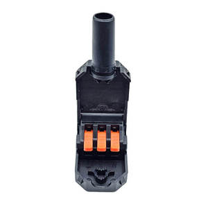 Conector de Alimentación Industrial IEC320 C13/C14, 10A 250V, Conexión Rápida, Montaje en Campo, Conector de Crimpado, Contactos de Latón 3p - Product Image 3