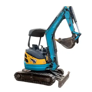 Mini Excavadora Usada de 2 Toneladas de Origen Japonés, Marca de Primera Calidad, Modelo U20S con Ruedas de Goma, a Precio Económico - Product Image 1