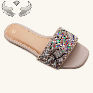 <span class=keywords><strong>Ciabatte</strong></span> Estive alla Moda, Nuovo Stile, Infradito all'Ingrosso <span class=keywords><strong>con</strong></span> Strass Multicolore e Suole Morbide, Sandali da <span class=keywords><strong>Donna</strong></span> - Product Image 2
