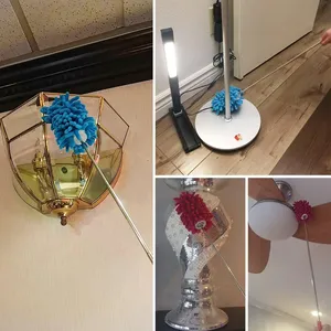 Sợi Nhỏ Mở rộng Tay Dusters, Có Thể Giặt Bụi Bàn Chải, Nghiêng Công Cụ Để Làm Sạch Máy Tính - Product Image 6