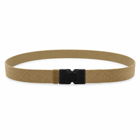 Ceinture tactique de haute qualité en nylon élastique de 1,5 pouces, multicolore, avec boucle à dégagement rapide en alliage, pour une utilisation en extérieur, pour hommes