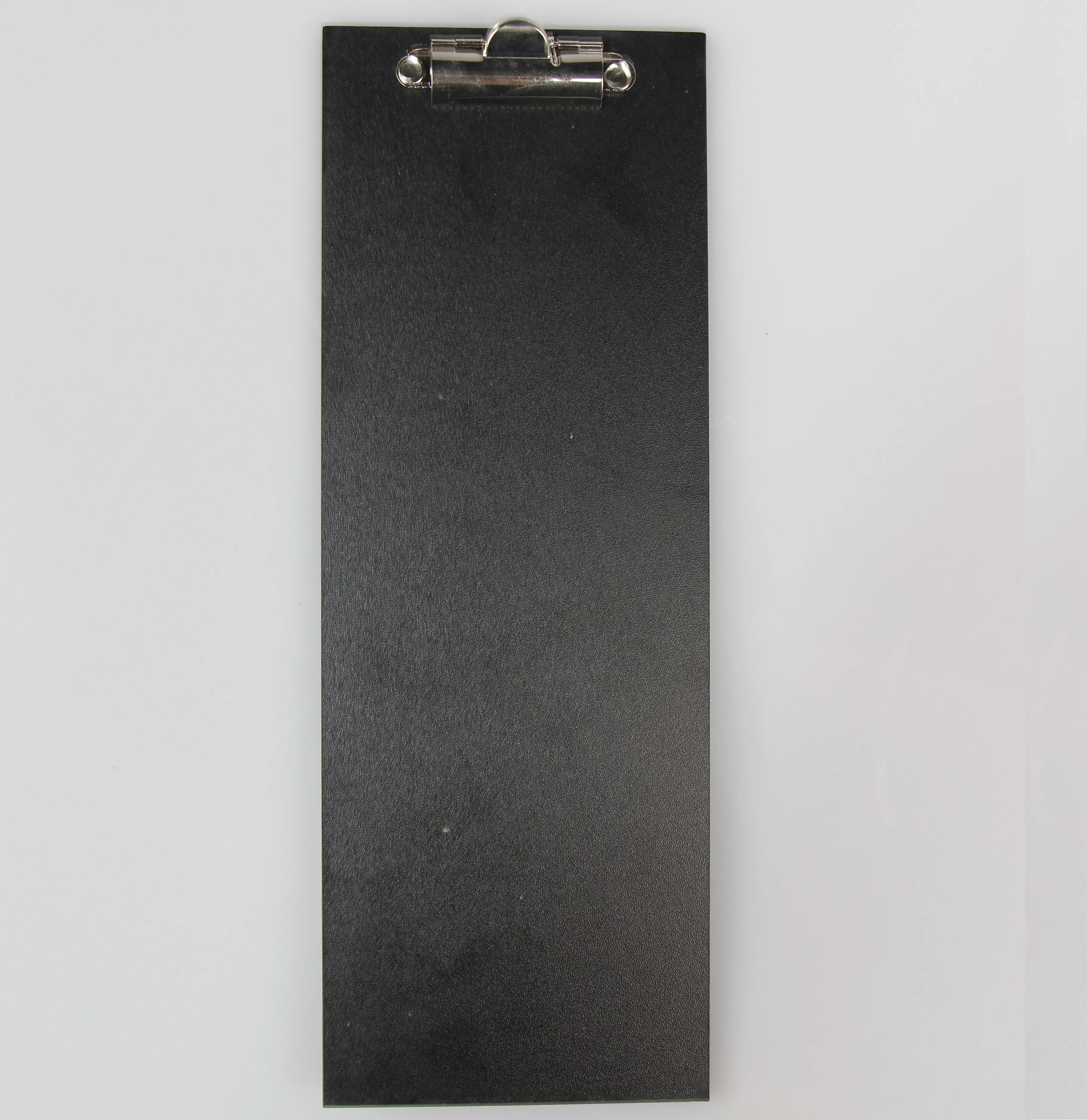 Angelweljia — porte-billets 4, 1/2x12 1/2 pouces, fournitures de Restaurant, porte-Menu de couleur en bois noir, avec Clip