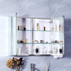 Bi-View Modern Recessed Design <strong>Bathroom</strong> Led <strong>Mirror</strong> <strong>Cabinet</strong> - Product Image 2