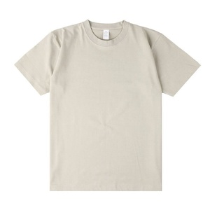 T-shirt personnalisé en coton 100% lourd 250G, OEM ODM, coupe oversize unisexe, col rond, manches courtes, vierge, avec logo - Product Image 4
