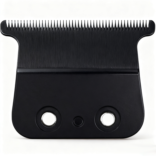 Replacement DLC Black Moving Blade High Precision Wear-Resistant Titanium Alloy Steel Blade for Cordless Hair Clippers Trimmers