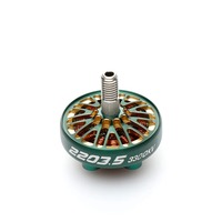Moteur Brushless Mamba Toka 2203.5 1650KV 2200KV 2650KV 3300KV 4200KV Couleur Verte 4-6S Lipo 12N14P pour Drone de Course FPV 5 Pouces