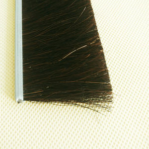 Natuurlijke Vezel Schuifdeur Draaiende <span class=keywords><strong>Strip</strong></span> Borstel Metalen Achterkant <span class=keywords><strong>Strip</strong></span> Borstel - Product Image 3