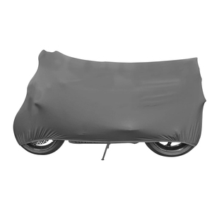 Couverture de <span class=keywords><strong>moto</strong></span> à haute élasticité Universal Fit Premium Indoor Motorcycle Cover Tarpaulin - Product Image 4
