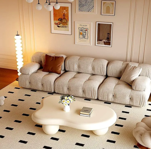 <span class=keywords><strong>Tavolino</strong></span> da Caffè Moderno di Lusso a Forma di Nuvola con Vano Portaoggetti <span class=keywords><strong>per</strong></span> Soggiorno, Camera da Letto, Hotel o Appartamento - Product Image 6
