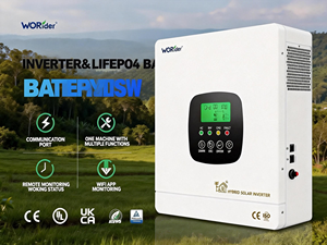 Inversor de Corriente Híbrido Solar de 12v 110v 10kw, Inversor Solar Deye de 8kw, Conjunto de Inversor Solar <span class=keywords><strong>Must</strong></span> para el Hogar, Sistema Solar de 5kw - Product Image 1