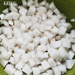 Alimentos Congelados Procesados/Línea de Producción de Vegetales Congelados IQF/Vegetales Congelados de Primera Calidad para Comidas Saludables, Rábanos Daikon - Product Image 2