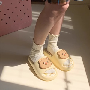 XIXITIAO 2026 <span class=keywords><strong>Ciabatte</strong></span> Estive Unisex in EVA <span class=keywords><strong>con</strong></span> Simpatico Motivo Orsetto, Antiscivolo, Impermeabili, per Interni ed Esterni, Modello Coppia, <span class=keywords><strong>con</strong></span> Fascia Unica - Product Image 4