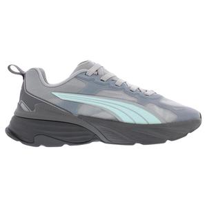 Chaussures de course Puma Fade Nitro V2 gris moyen, gris foncé, menthe foncée, taille homme 10 - Product Image 2