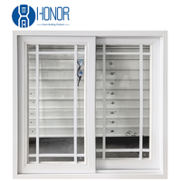 Ventanas Corredizas de Alta Calidad HONOR PSW80 con Marco de UPVC, Doble Vidrio Templado, Resistentes a Huracanes e Insonorizadas
