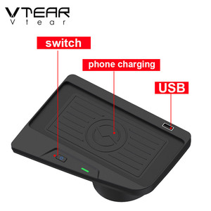 <strong>Car</strong> <strong>QI</strong> <strong>Wireless</strong> Charger <strong>for</strong> BMW 3 Series F30 F31 F34 2016-2018 / 4 Series 2018-2021 Interior Accessories Phone Charging Plat - Product Image 5