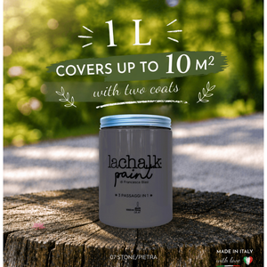 07 STONE1lt LaChalk the evolution of <b>chalk</b> paint Where <b>chalk</b> meets resin: Hybrid <b>Chalk</b> Resin Paint made in Italy water-based - Product Image 2