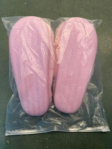 <span class=keywords><strong>Sandales</strong></span> plates d'intérieur décontractées pour femmes, couleur unie, à bout ouvert, style requin, chaussures de maison douces et thermiques, confortables pour la saison hivernale - Product Image 6