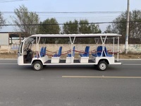 Bus touristique classique à quatre roues, électrique, à énergie nouvelle, convertible, 17 places, avec porte, Probox