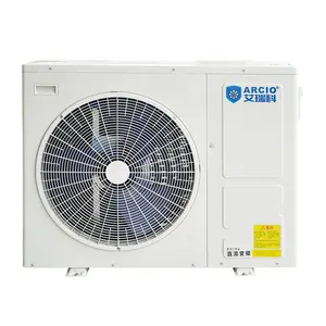 DC Inverter air to water heat pump water heater high temperature heating and cooling system units split heat pump