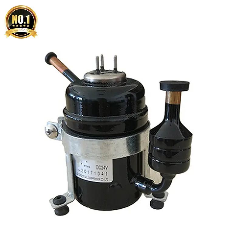 ISO Certificate Mini Fridge Compressor Micro Refrigeration Compressor 12 V Factory From China