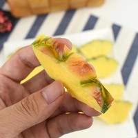 Kunststof kunstmatige ananasschijfjes, gesimuleerde nep fruitplakjes, milieuvriendelijke huisdecoratie, feest, Thanksgiving, Kerstmis, fruitplateau