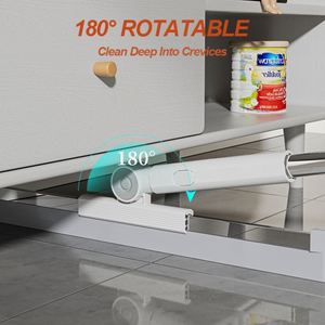 Nouvelle balayette magique multifonctionnelle en silicone, grattoir de sol, essuie-glace de salle de bain avec manche extensible pour le nettoyage (vente en gros) - Product Image 3