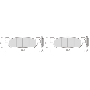Vente de liquidation spéciale pour plaquettes de frein de <span class=keywords><strong>moto</strong></span>. Les ventes mensuelles dépassent 10,000 unités - Product Image 5