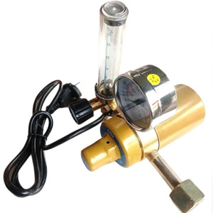 Regulador de CO2 Calentado con Medidor de Flujo, Regulador Eléctrico de Presión de Dióxido de Carbono para Aireadores de Máquinas de Acuicultura - Product Image 2