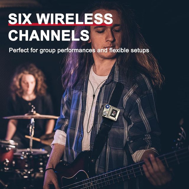 Xvive U45R2 Wireless In-Ear Monitor System with Two Receivers (58 GHz)