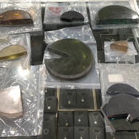 GIGAJEWE Moissanite brute en gros – Matière première de moissanite de couleur blanche, bleue, verte, cyan, jaune, grise pour la fabrication de bijoux