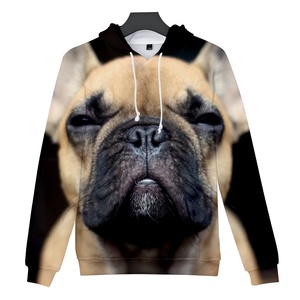 Nuevo estilo lindo 3D Animal impreso Sudadera con capucha Venta superior Stock All Over 3D impreso poliéster Sudadera con capucha Pull Over sudadera mayorista - Product Image 1