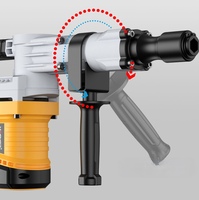Marteau perforateur rotatif haute puissance pour la démolition de murs, la découpe et le rainurage du béton, pioche électrique
