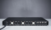 Amplificateur de puissance de classe D DA6K4 6000 Watts 4 canaux 1U 8000 W personnalisable, amplificateur audio professionnel pour scène