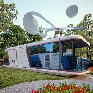 <span class=keywords><strong>Maison</strong></span>-conteneur modulaire autonome intelligente, moderne, avec accès à l'<span class=keywords><strong>eau</strong></span> et à l'électricité, pour séjour, camping et type cabine Apple, pour parcs - Product Image 1