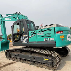 รถขุดโคเบลโก้ SK200 มือสองจากญี่ปุ่น แท้ 20 ตัน รถตีนตะขาบไฮดรอลิก สภาพดี เหมาะสำหรับงานก่อสร้าง - Product Image 1