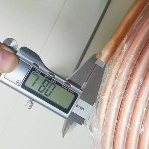 Tubo de Cobre C11000 C12500 99.95% Suave y Duro, Tubo de Cobre en Rollo Plano de 1/4\", 3/8\", 1/2\", 5/8\", 3/4\", 7/8\" para Soldadura - Product Image 6