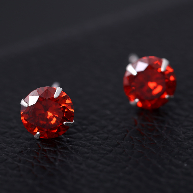 red (silver plated)