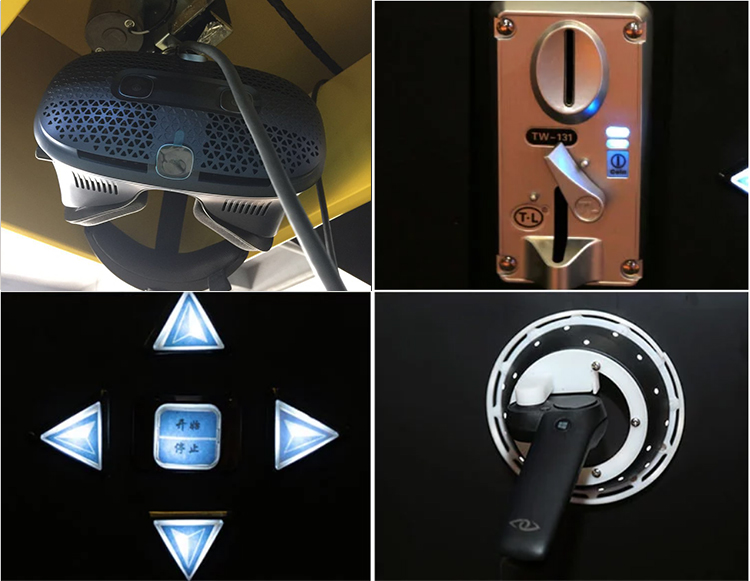 Новейший Развлекательный Автомат виртуальной реальности с игрой стрельбы