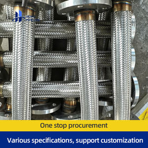 Tuyau tressé en métal haute pression 304 316 tuyau <span class=keywords><strong>Flexible</strong></span> en acier inoxydable/tuyau/tube tuyau <span class=keywords><strong>de</strong></span> 1/2 pouces Double serrure pour robinet <span class=keywords><strong>de</strong></span> bassin - Product Image 5