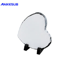 Pietre a Forma di Cuore, Ardesia a Forma di Cuore Vuota per <span class=keywords><strong>Foto</strong></span> 15*15cm MK59, Pietra per Sublimazione - Product Image 4