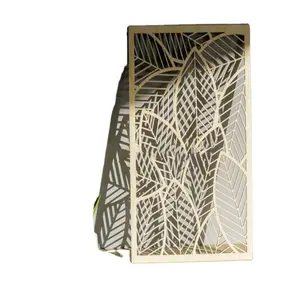 홈 장식 발리 열대 꽃 잎 손으로 만든 새겨진 나무 벽 패널 크기 90.16 cm x 34.32 cm