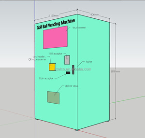Machine de vente de balles de Golf 2023 pour balle de sport de gymnastique - Product Image 5