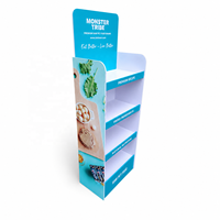 Présentoir personnalisé en PVC pour aliments pour animaux de compagnie, support de présentation pour friandises pour chiens et collations pour chats, étagère de merchandising pour animaleries, présentoir de point de vente