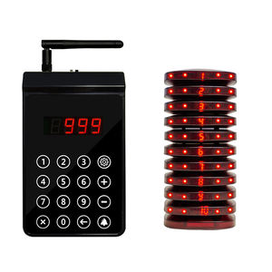 CATEL 2025 Sistema Inalámbrico de Llamada para Restaurantes en Oferta, 10 Pagers con Pantalla LED para Gestión de Colas - Product Image 2