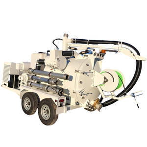 Remolque de Extracción Hidráulica de 2500 Litros (800 Galones) para Drenaje de Aguas Residuales, con Sistema de Succión y 2 Ejes - Product Image 1