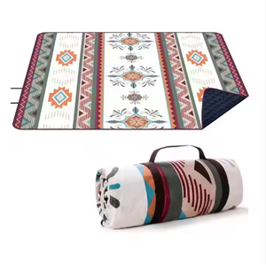 Tapis de pique-nique extérieur imperméable JLD moderne extra large en pongé composite, pliable, pour barbecue, toutes saisons - Product Image 1