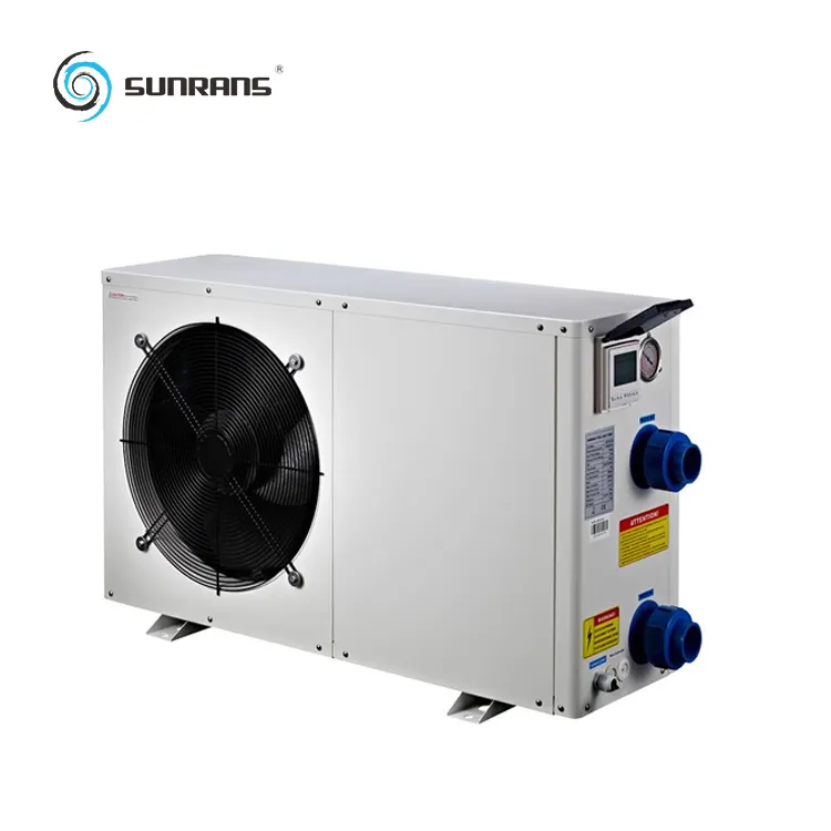 Sunrans Hot Tub Heat Pump Air Source Dc Inverter Swimming Pool External Water Heat Pump For Pools Hot Tub Spa