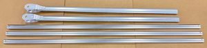 Kit de système de bâche basculante électrique en aluminium à 4 ressorts pour camion benne jusqu'à 23 pieds de large - Product Image 3