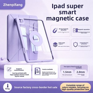 Étui magnétique détachable double face en acrylique à prix de gros pour tablettes <span class=keywords><strong>iPad</strong></span> <span class=keywords><strong>Mini</strong></span>, Air, Pro 8.3, 10.2, 10.9, 11, 12.9, 13 pouces - Product Image 4